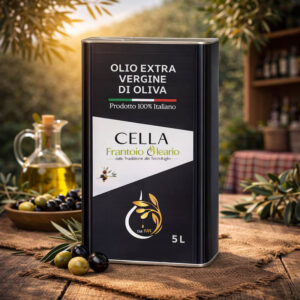 lattina 5 litri – olio extravergine di oliva biologico